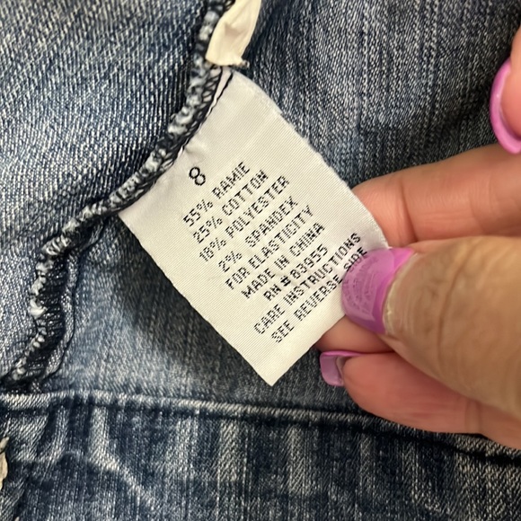 Original Bobby jack jean jacket size 8 in kids - Picture 6 of 6